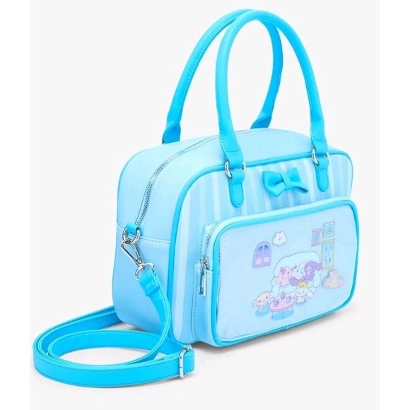 NEW Her Universe Cinnamoroll Friends Pin Collector Handbag Crossbody And WALLET - Picture 3 of 10